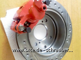 bremssattel hinten